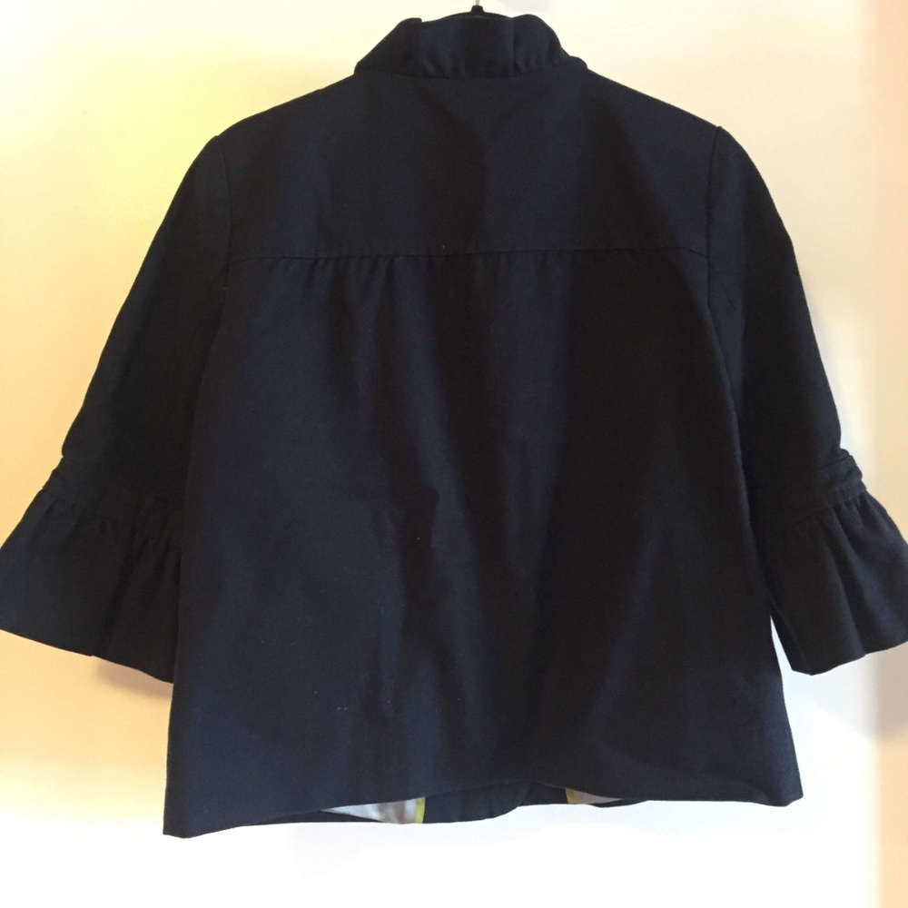 Cropped J.Crew Ruffle Blazer - Picture 4 of 4
